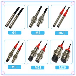 F&C嘉准M8接近开关F3L-08KN04-N/N2/P/P2 R2M三线24V NPN常开PNP
