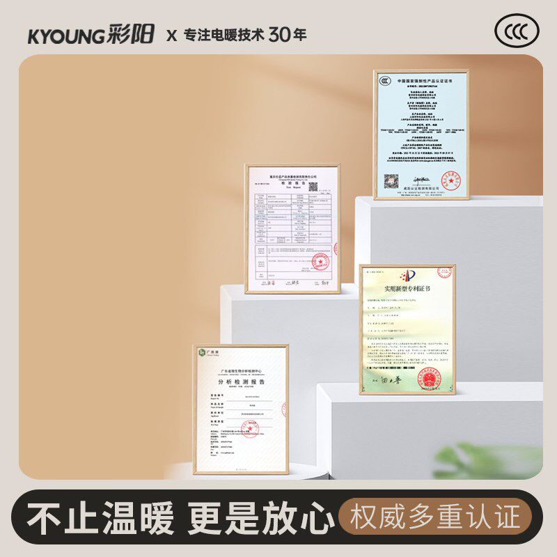 彩阳加热电热毯小型高级感暖身办公室加热盖腿毯午睡可水洗披肩毯