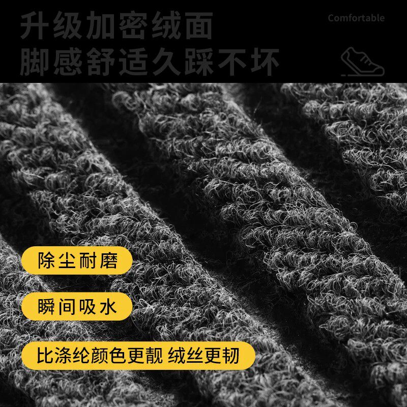 办公室门口地毯入户门地垫商场进门欢迎光临门垫可定制LOGO垫子
