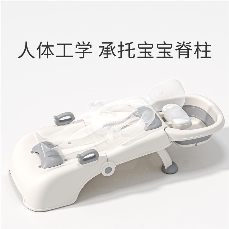儿童洗头躺椅可折叠宝宝洗头床家用神器男女童小孩婴幼儿洗头发凳