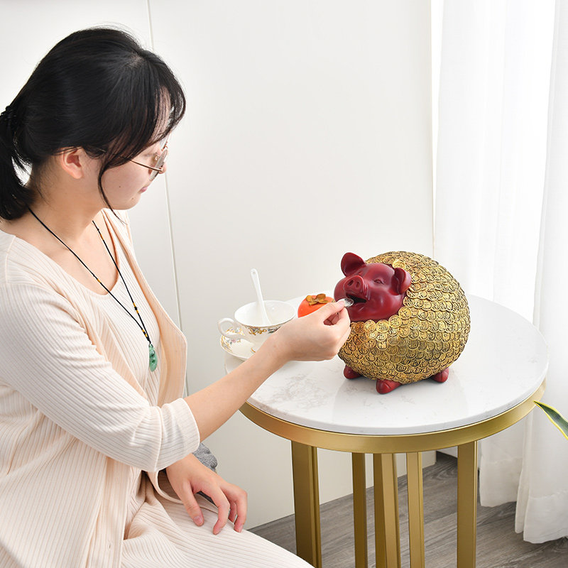 生肖羊成人存钱罐大人用储蓄罐家用个性超大号储钱罐客厅装饰摆件