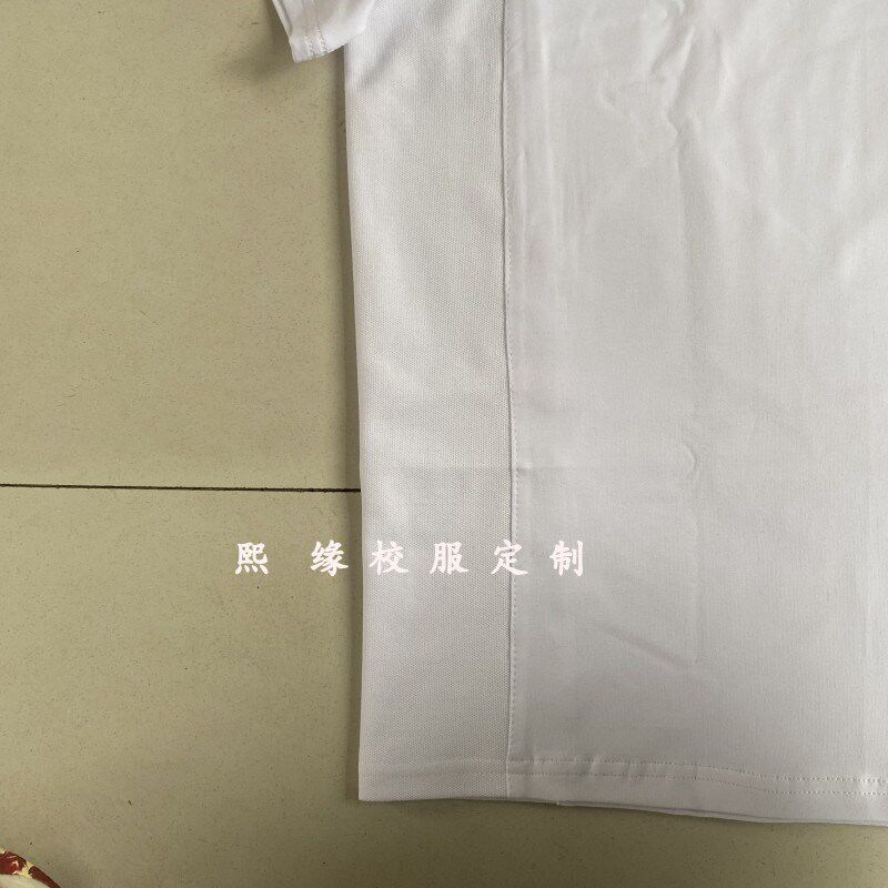 天立夏季男女制服套装白色短袖上衣灰色长裤包邮新款