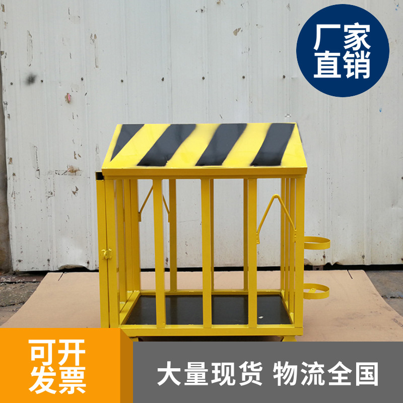 定型化电焊机笼 防护棚电焊机吊笼防雨车带灭火器 工地标准化产品