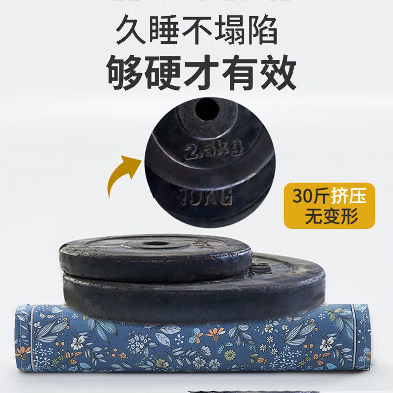全决明子颈椎圆柱枕头圆形硬枕修护专用睡觉助睡眠枕热敷荞麦壳
