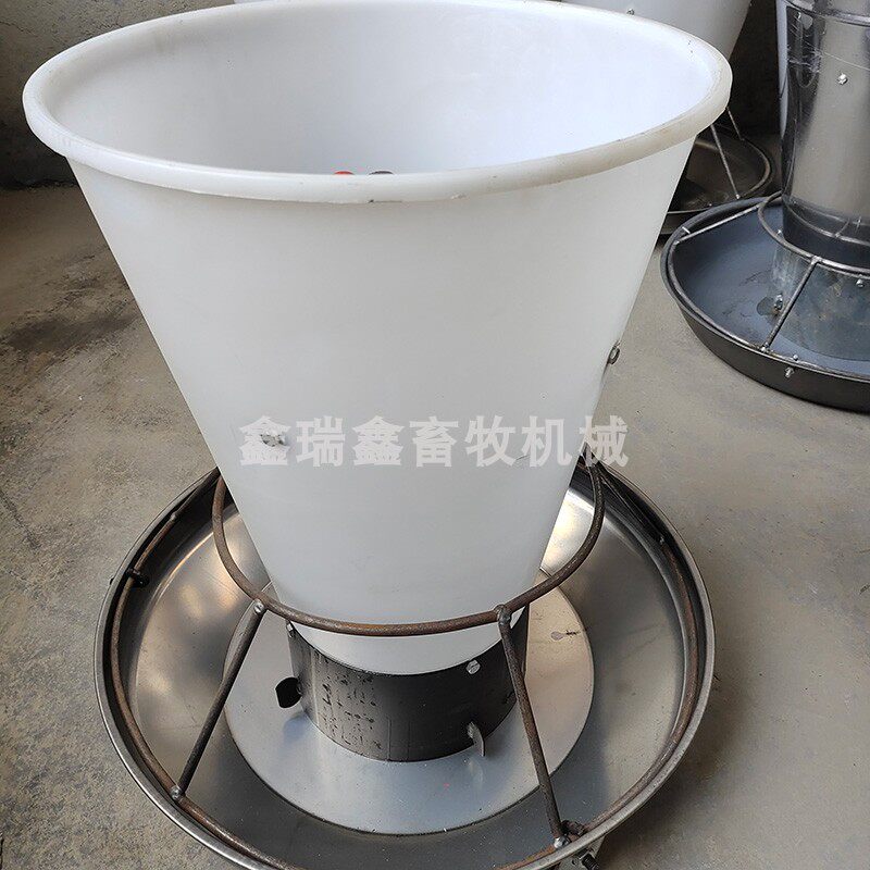 猪用干湿料槽自由采食槽自动下料猪食槽不锈钢育肥猪料槽养殖设备
