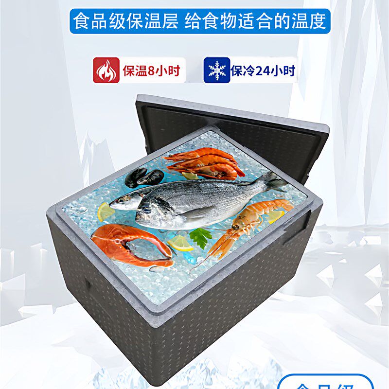 epp食品级泡沫保温箱外卖专用商用摆摊冷藏箱户外车载冰块露营箱