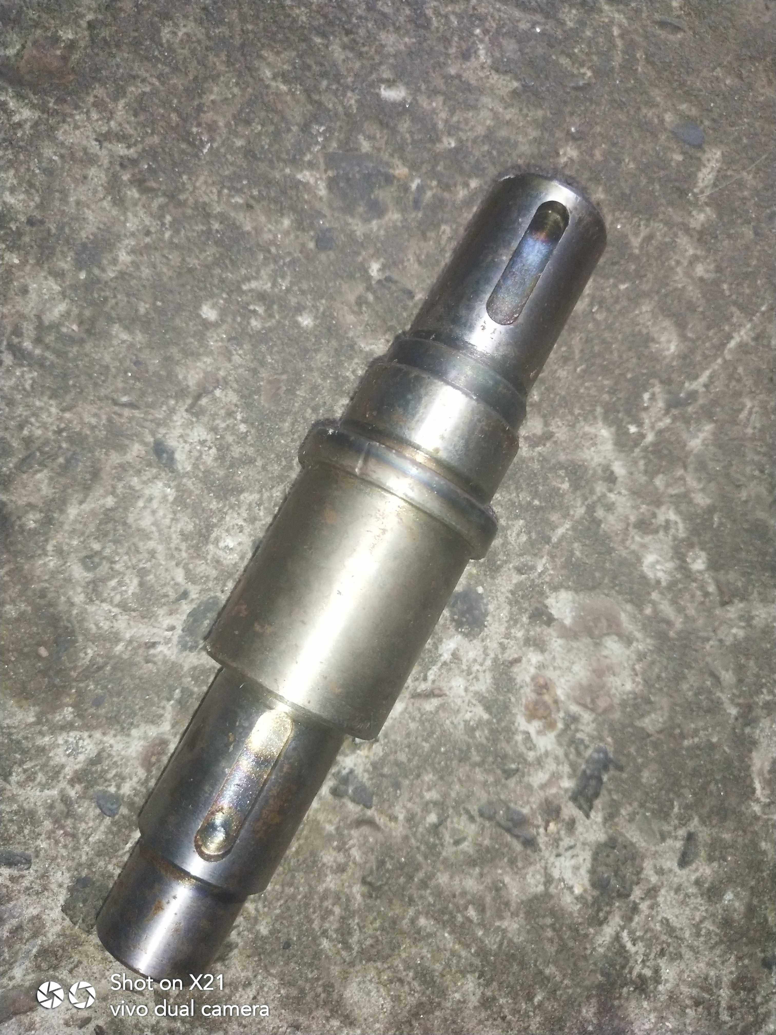 机床配件杭州机床厂XQ6225/XQ6230A铣床配件40010光轴总长145外38