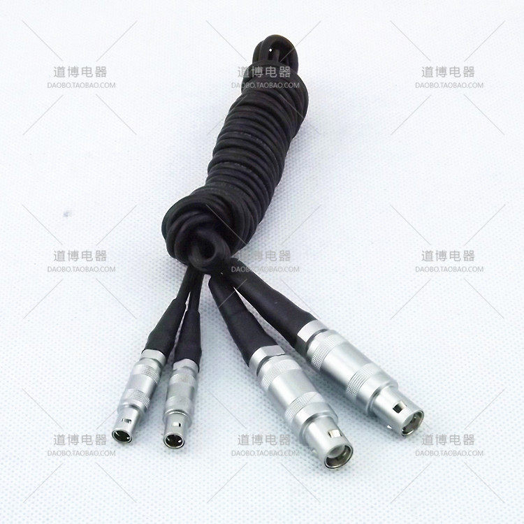 超声波探头线C9C9-C6C6双晶线直探头斜探头探伤仪专用高频连接线图片