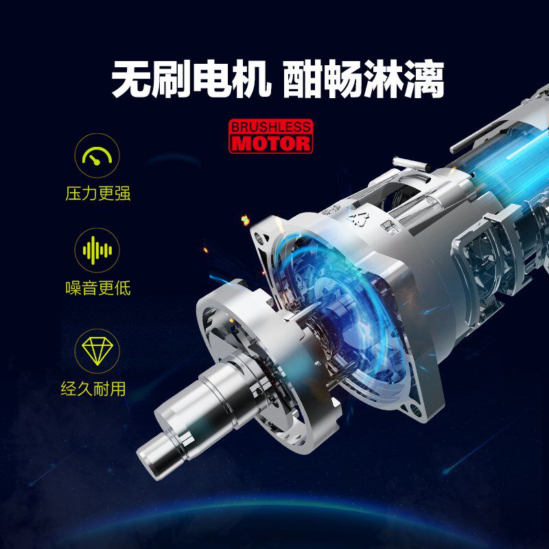 威克士高压锂电洗车机WU630家用无线清洗机充电式便携式洗车水枪