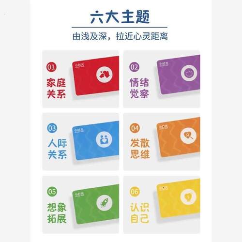 小时光亲子深度沟通卡牌亲子深度沟通卡牌改善亲子互动关系认知卡
