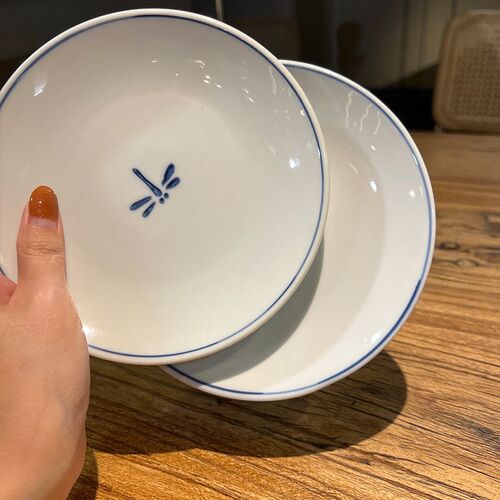 【老板娘自留款漂亮】童年记忆系列6英寸小盘骨头碟陶瓷餐具日式