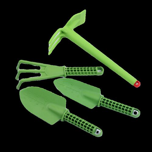 儿童小锄头塑料加厚铲子种植工具园艺挖野菜挖沙滩两用多用锄玩具