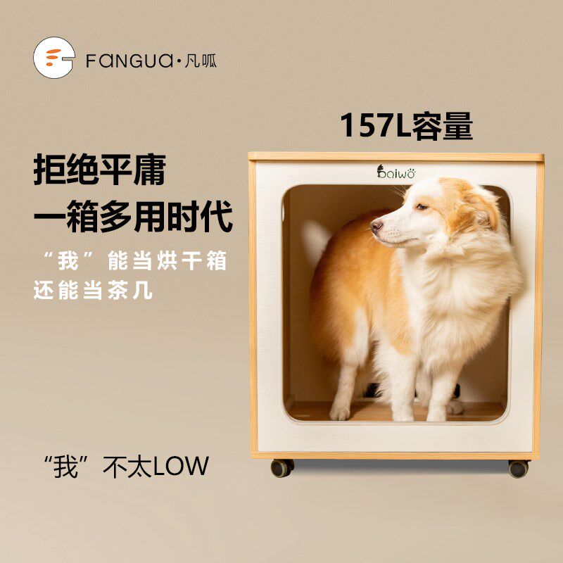 宠物智能烘干箱家用静音吹干箱狗狗猫咪小型犬洗澡吹毛机宠物家具