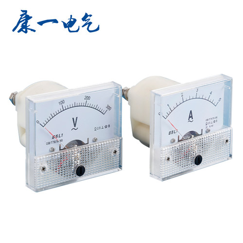 85L1电流表/85C1电流表电压表指针式表头直流表交流表50/5A/250V