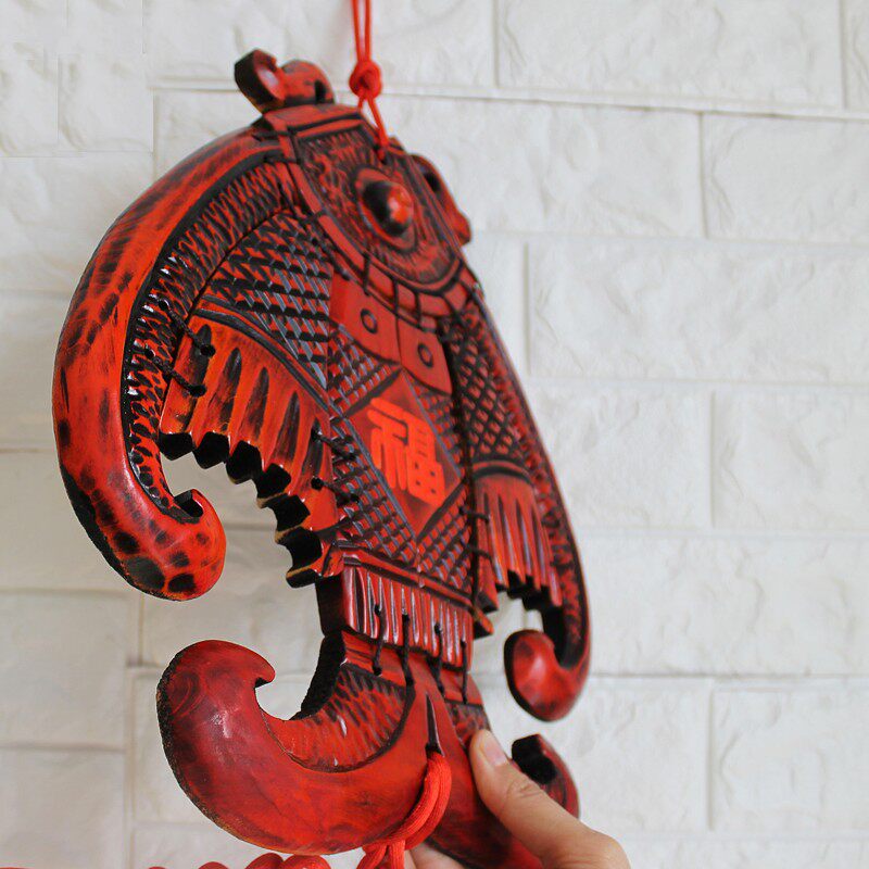 客厅福字中国结复古墙饰电视墙壁挂中式墙面装饰品挂件中国风创意