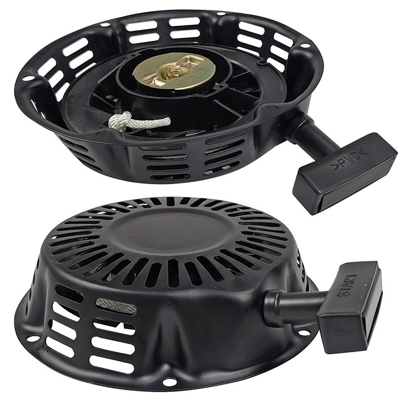 鼎工联龙177F型9匹汽油发动机减速手拉盘5KW6.5千瓦发电机 启动器