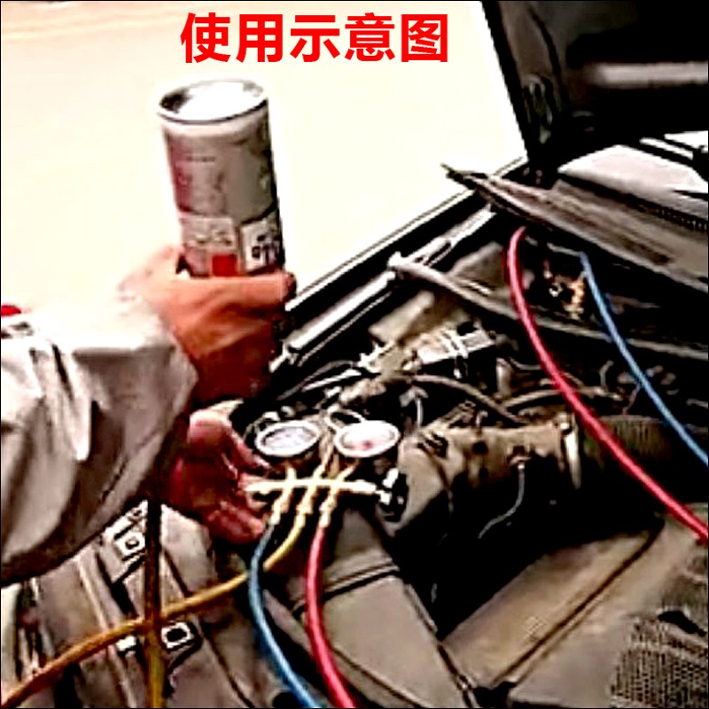 汽车空调加氟表 雪种压力表 冷媒双表阀 空调维修工具 设备家用