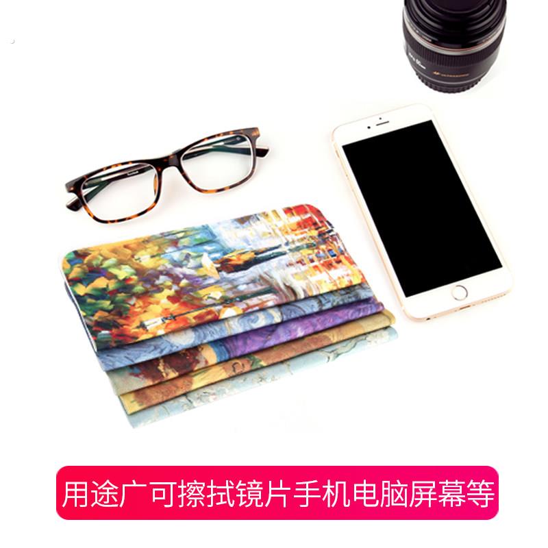 眼镜布柔软不伤镜片专业细麂皮绒眼睛布纤维屏幕清洁专用擦试布