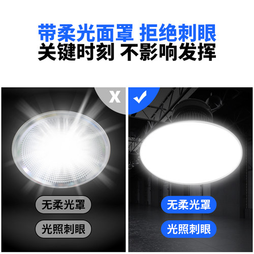 室内篮球场专用照明灯led防眩体育馆羽毛球馆乒乓球室厂房工矿灯