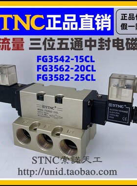 【STNC索诺天工】大电磁阀FG3542-15CL FG3562-20CL FG3582-25CL