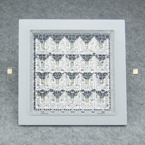 方形开孔17x17LED厨卫灯嵌入式20cm厨房灯吸顶灯卫生间吊顶灯暗装