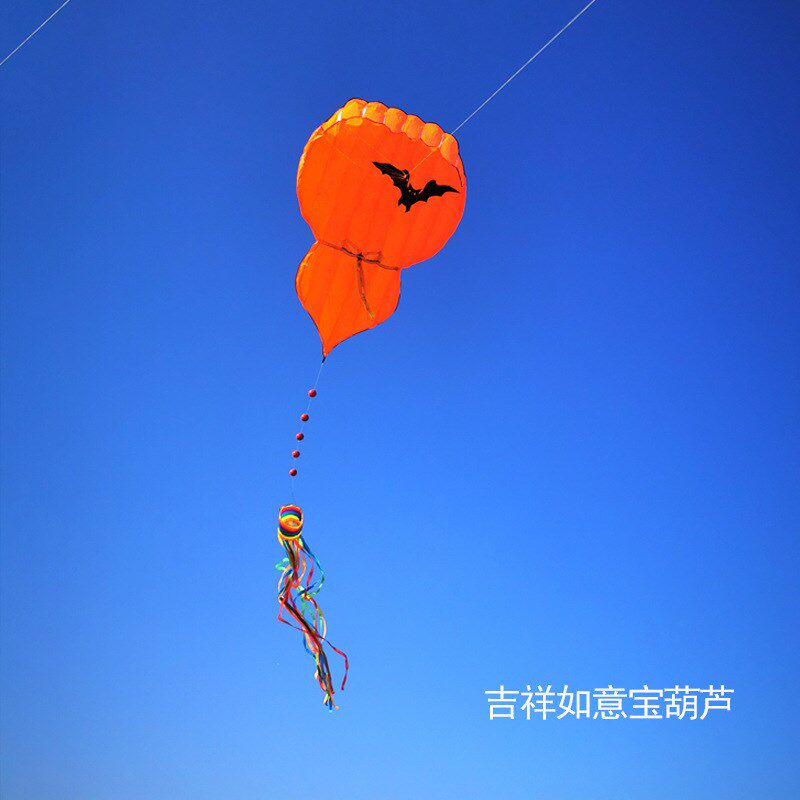 2024新款潍坊风筝大人专用福禄高升软体无骨立体大型高档微风易飞