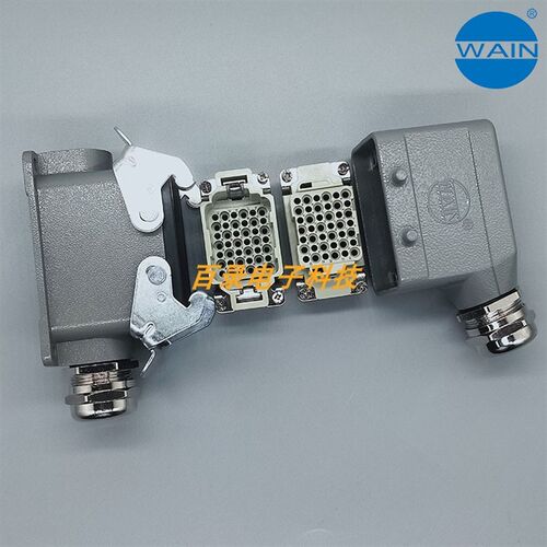 WAIN唯恩重载连接器 HDD-042-MC/FC 10A 42针 哈丁机器人插头