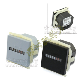 H57-A220-50Hz灰色不可复归累积定时器3.220.400.075 KUBLER