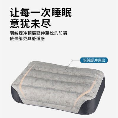 seatosummit充气枕头便携户外吹气午睡露营旅行枕头腰靠腰垫STS