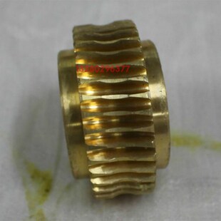 Z38齿铜蜗轮M1.5内32X8高33两边都有台Z3040钻床配件