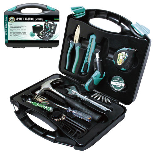 宝工PK-2030 30件通用型家庭用套装维修组装五金工具PROKITS