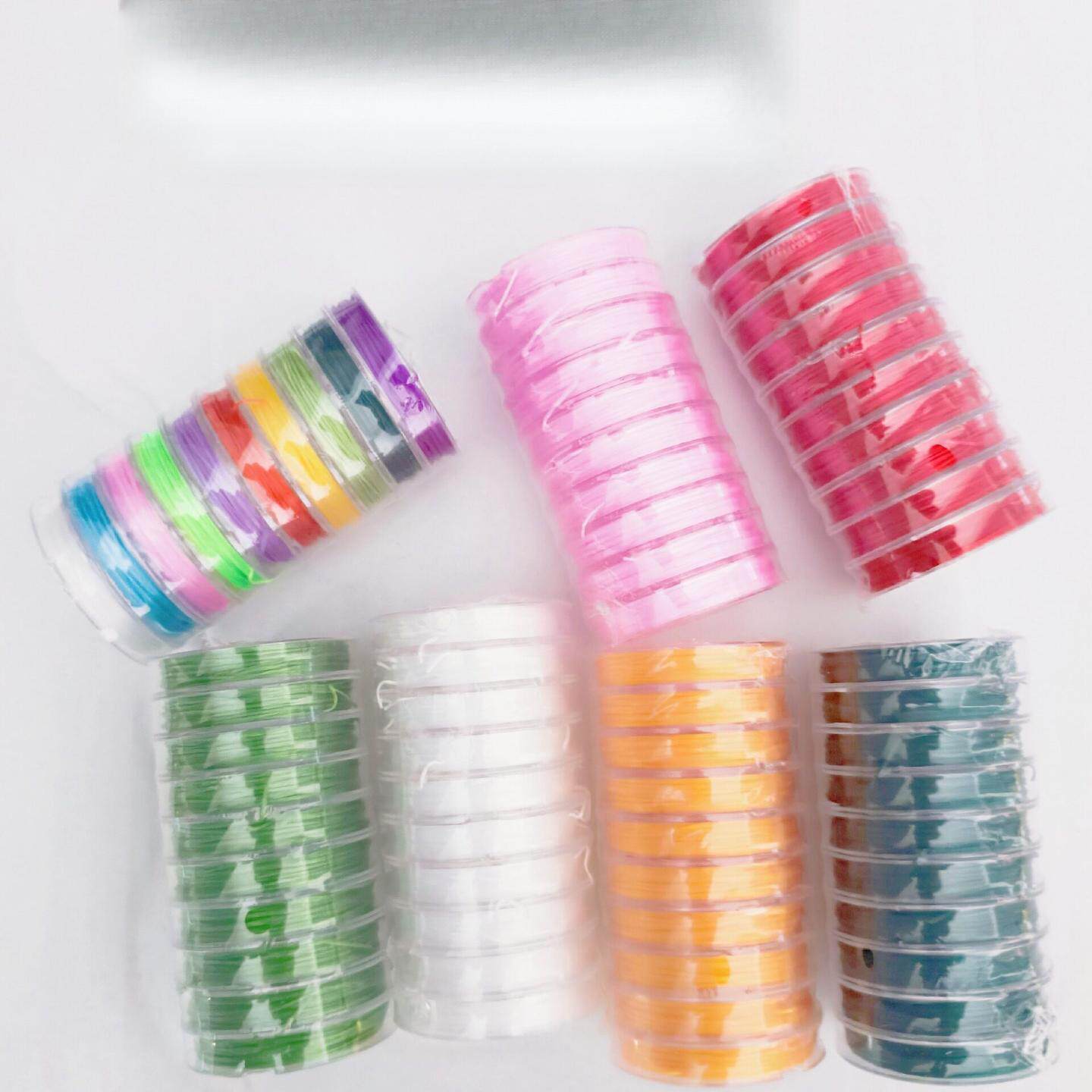 弹力线穿珠子专用耐磨扁丝松紧