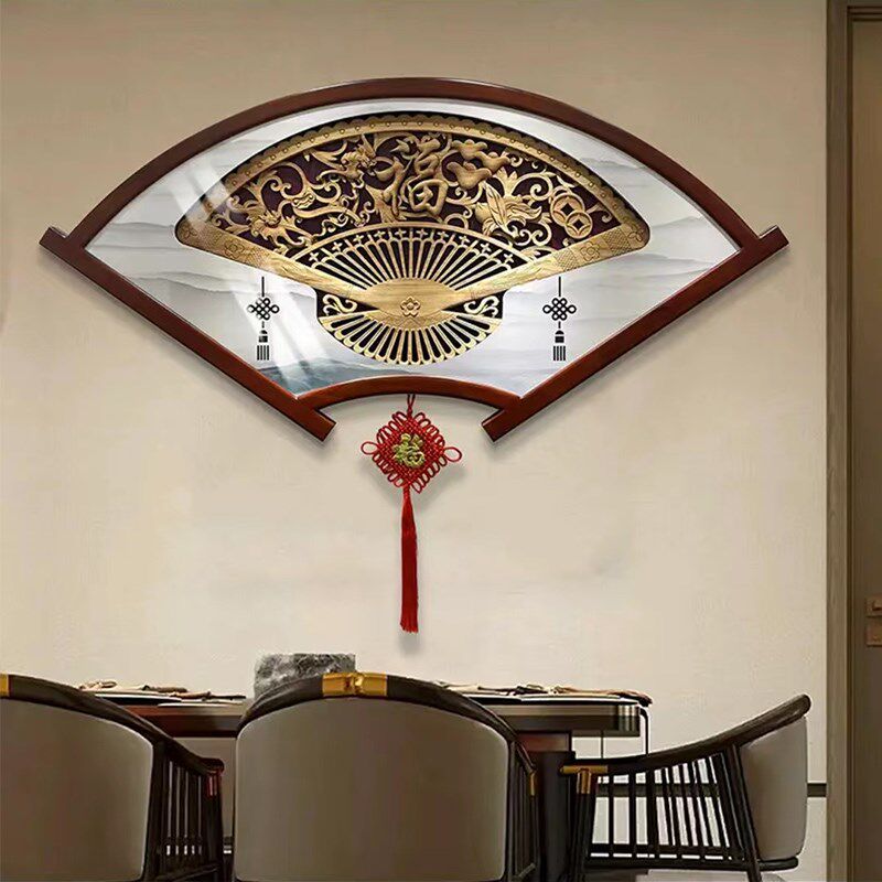东阳木雕挂件客厅装饰画电视沙发背景墙壁画餐厅玄关过道中式挂画