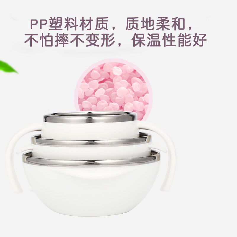 berz儿童餐具组合套装宝宝婴儿辅食碗保温便携吸盘防摔餐具学饮杯