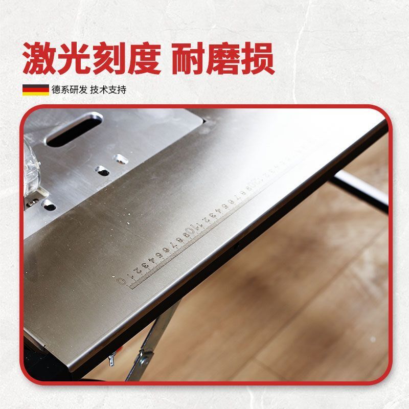 多功能便携折叠小锯台木工工作台倒装锯电动升降操作台