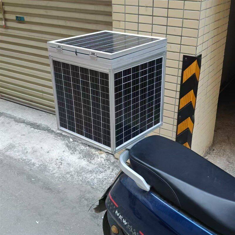 电动车太阳能充电48v60v72v太阳能电动自行车二轮车载太阳能充手