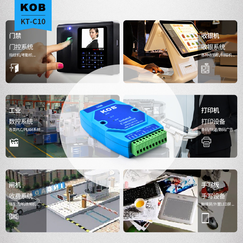 USB转RS485 RS232 RS422 工业级加强型光电隔离 USB转换器 防雷