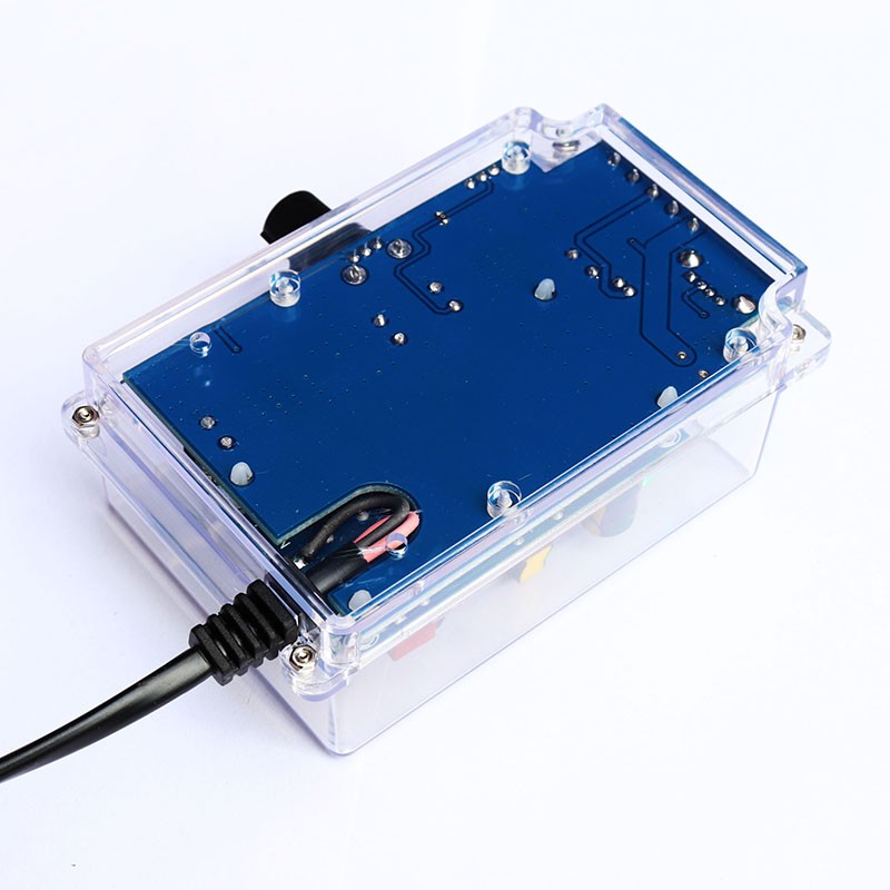 可调直流稳压电源 用于DIY制作套件供电 电子实验 带外壳24V12V1A