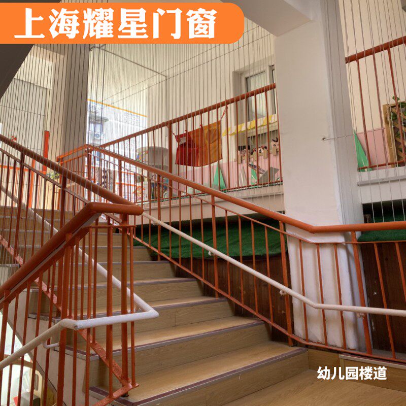 新款上海市儿童安全隐形防护网阳台防盗窗栏不锈钢丝防坠落纳米网