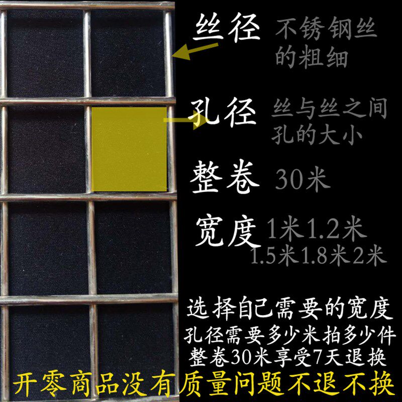 包邮厂家直销316L不锈钢焊接网筛网钢丝防护网片方孔网格金属丝网