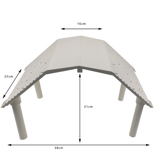 乌龟爬台大号乌龟晒背台爬梯躲避龟箱晒背台浮台浮岛宠物爬坡躲避