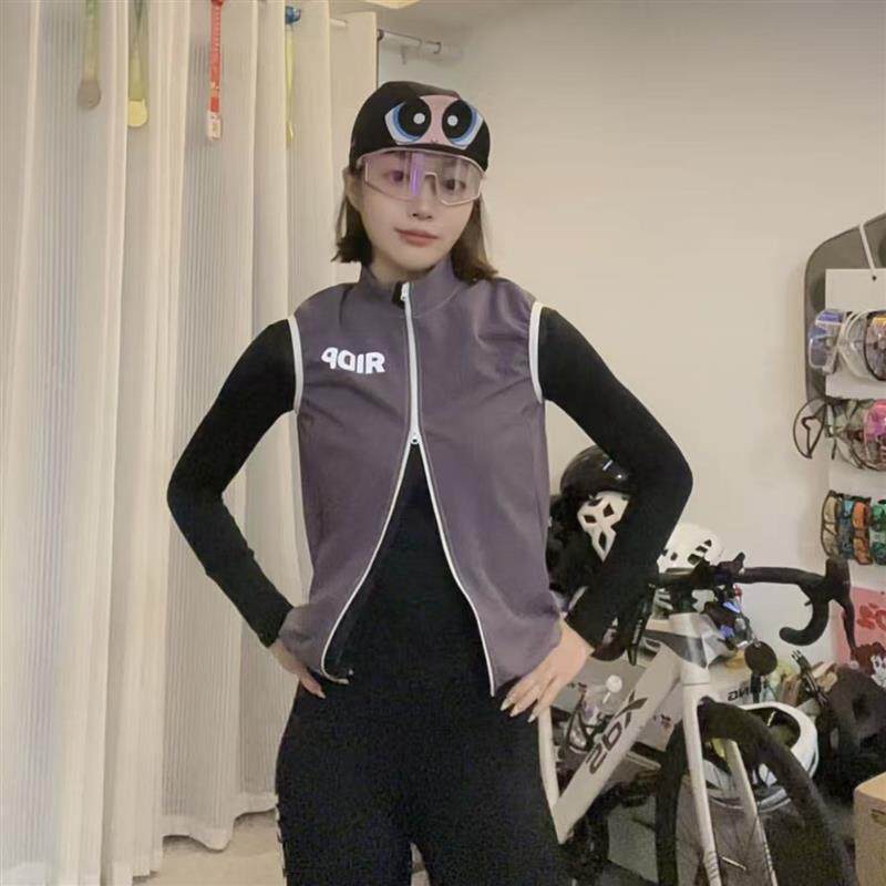自行车骑行马甲/风衣骑行服防风背心运动风衣男女