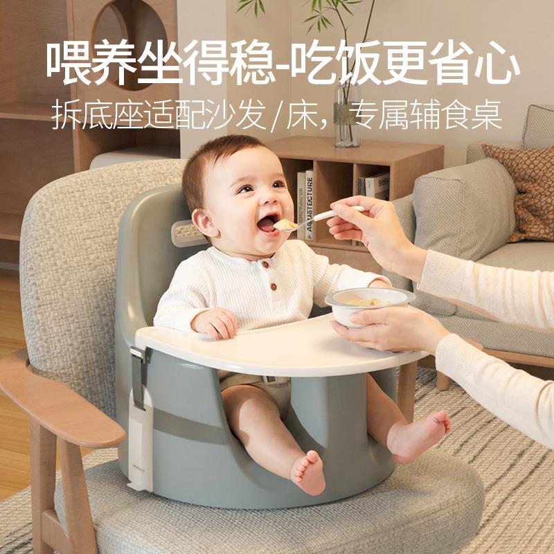 儿童餐椅宝宝餐椅可携式多功能餐椅子吃饭桌婴儿学坐椅座椅聪宝店