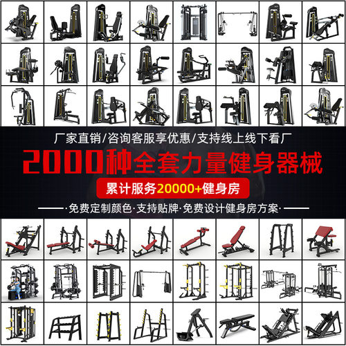 健身房专用力量器械反飞鸟深蹲架腿部胸部肌肉训练器商用健身器材