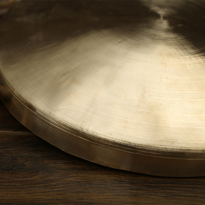 铜锣纯铜高音手锣锣鼓乐器小锣21cm公分中音低音专业响铜秦青乐器