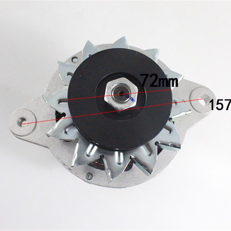叉车交流发电机50A 12V 五十铃C240/4JG2发动机杭叉合力台励福3吨
