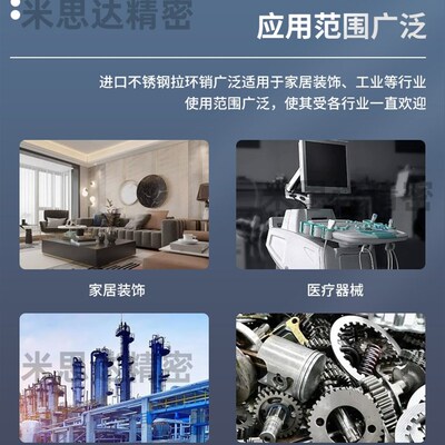 GN717拉环销分度销复位弹簧销旋转柱塞弹簧定位锁销M6M8M10M12M16