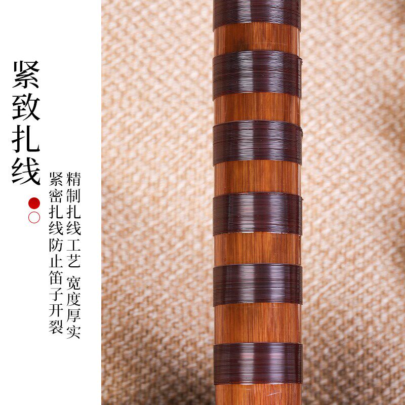笛子一节笛初学成人竹笛精制入门e横笛苦竹笛乐器专业g调f儿童c女