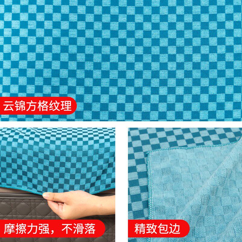足浴沙发巾足疗店防滑四两件套按摩床椅修脚沙发套美容院床单垫套