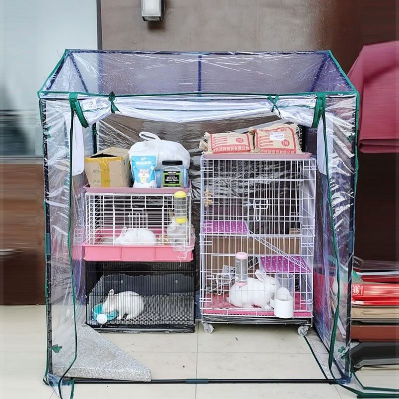 法师多肉遮雨棚防晒花架温室防冻户外花园家用阳台暖棚流浪猫狗窝
